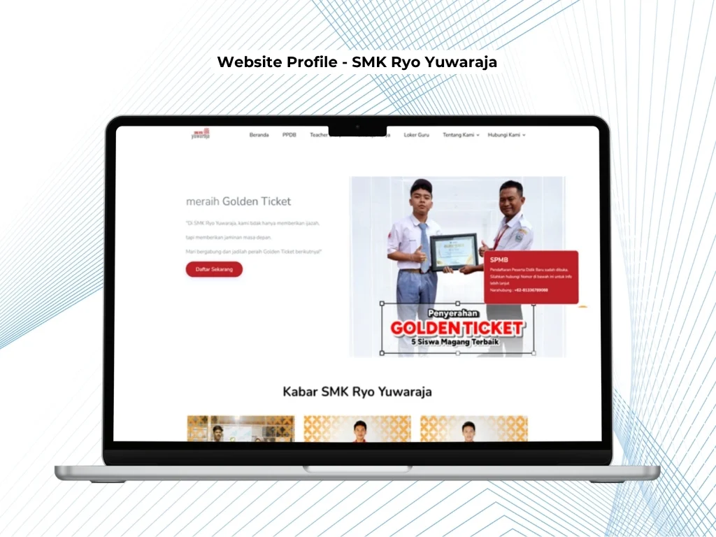 Website Profile SMK Ryo Yuwaraja